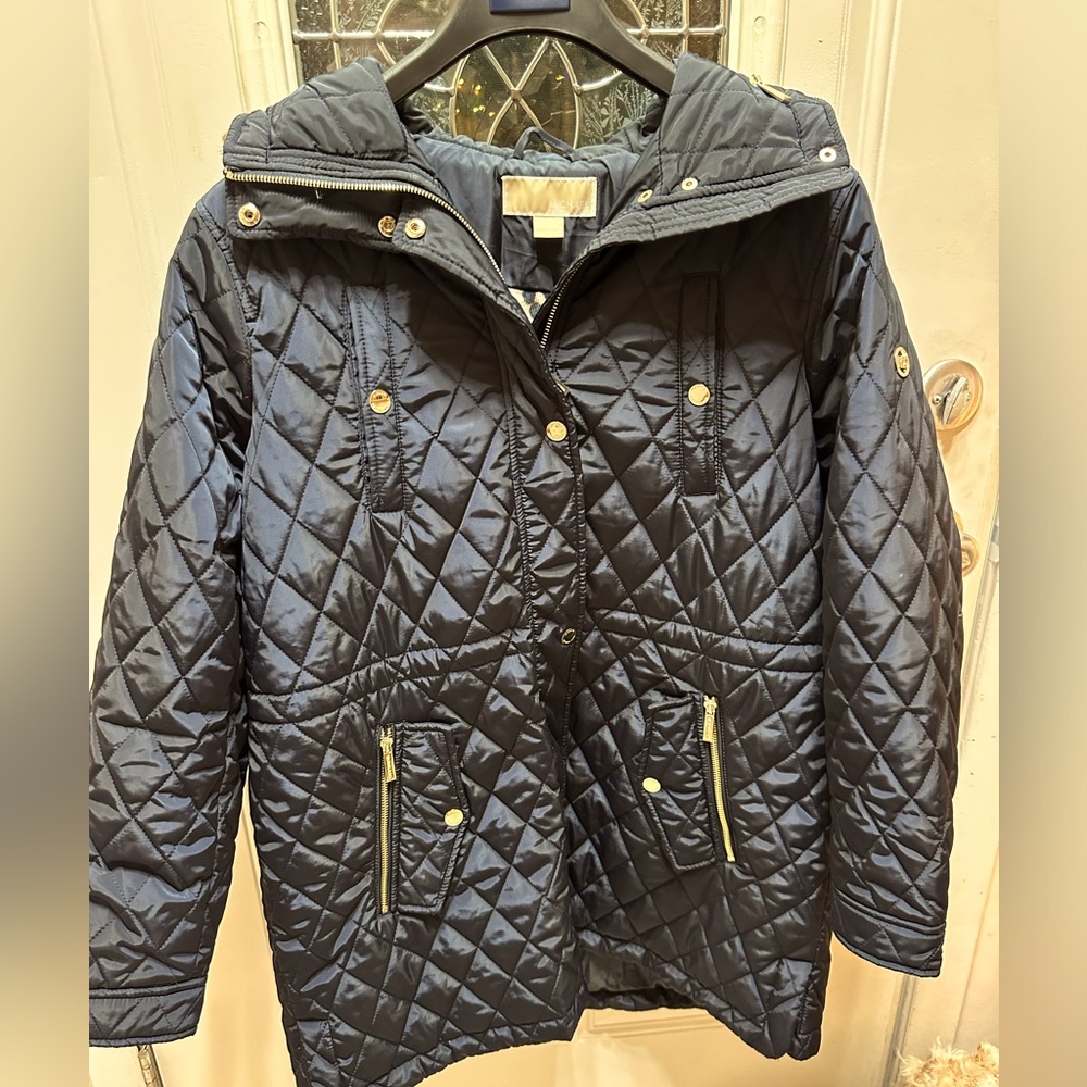 Michael Kors Quilted Coat Sz 1X